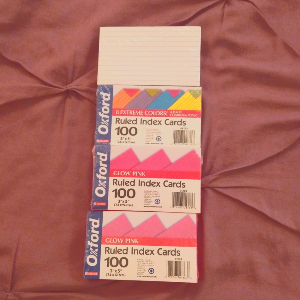 Index Cards